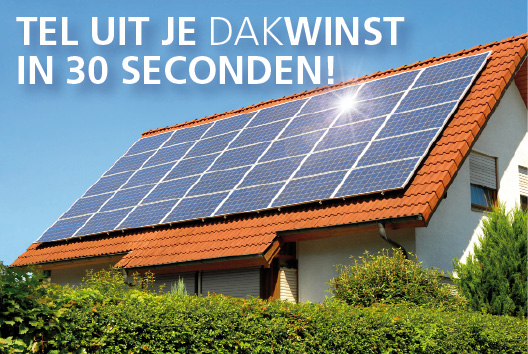 Tel uit je dakwinst in 30 seconden!